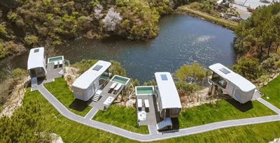 Space Capsule Camp With Infinite Vitality